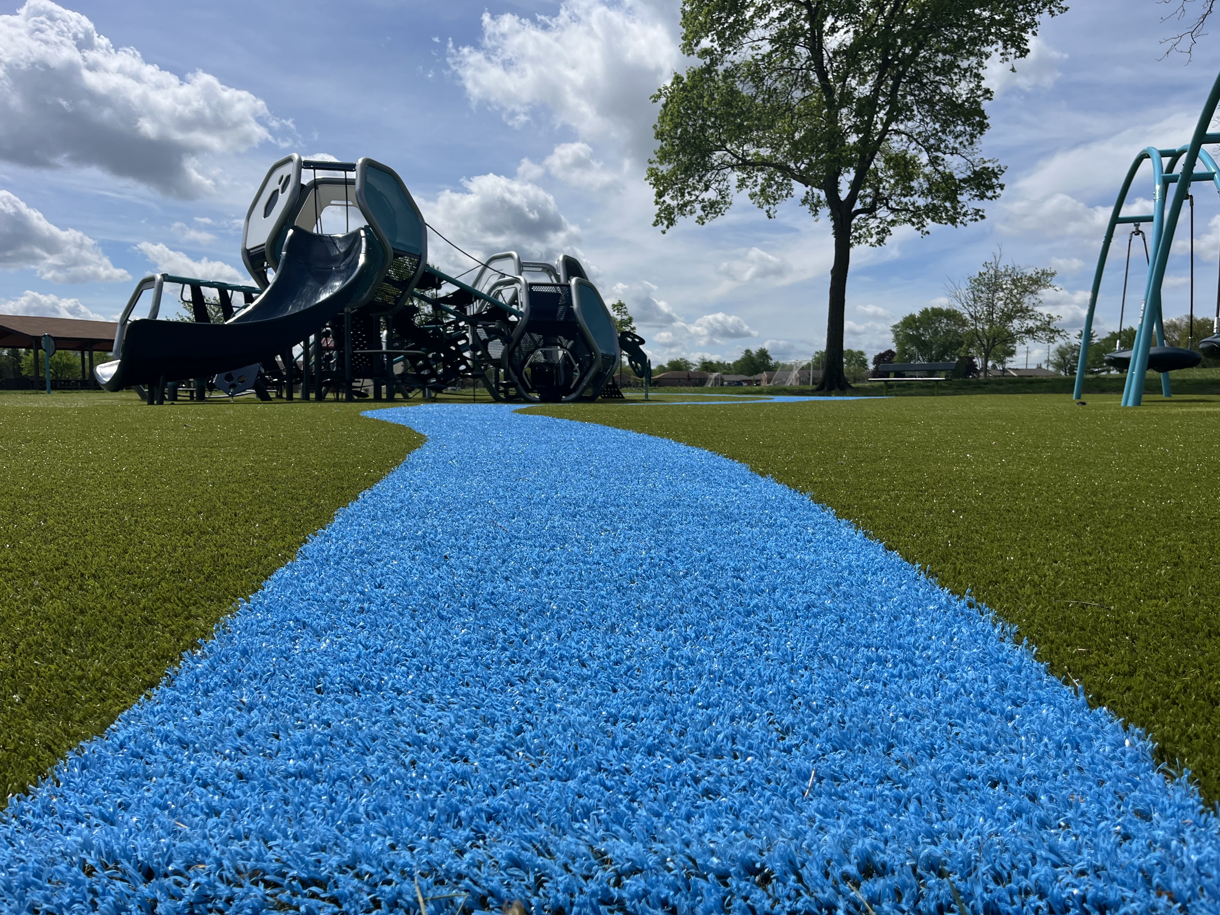 Helke Park - HelkeParkVandaliaDaytonColor Turf IMG 4500